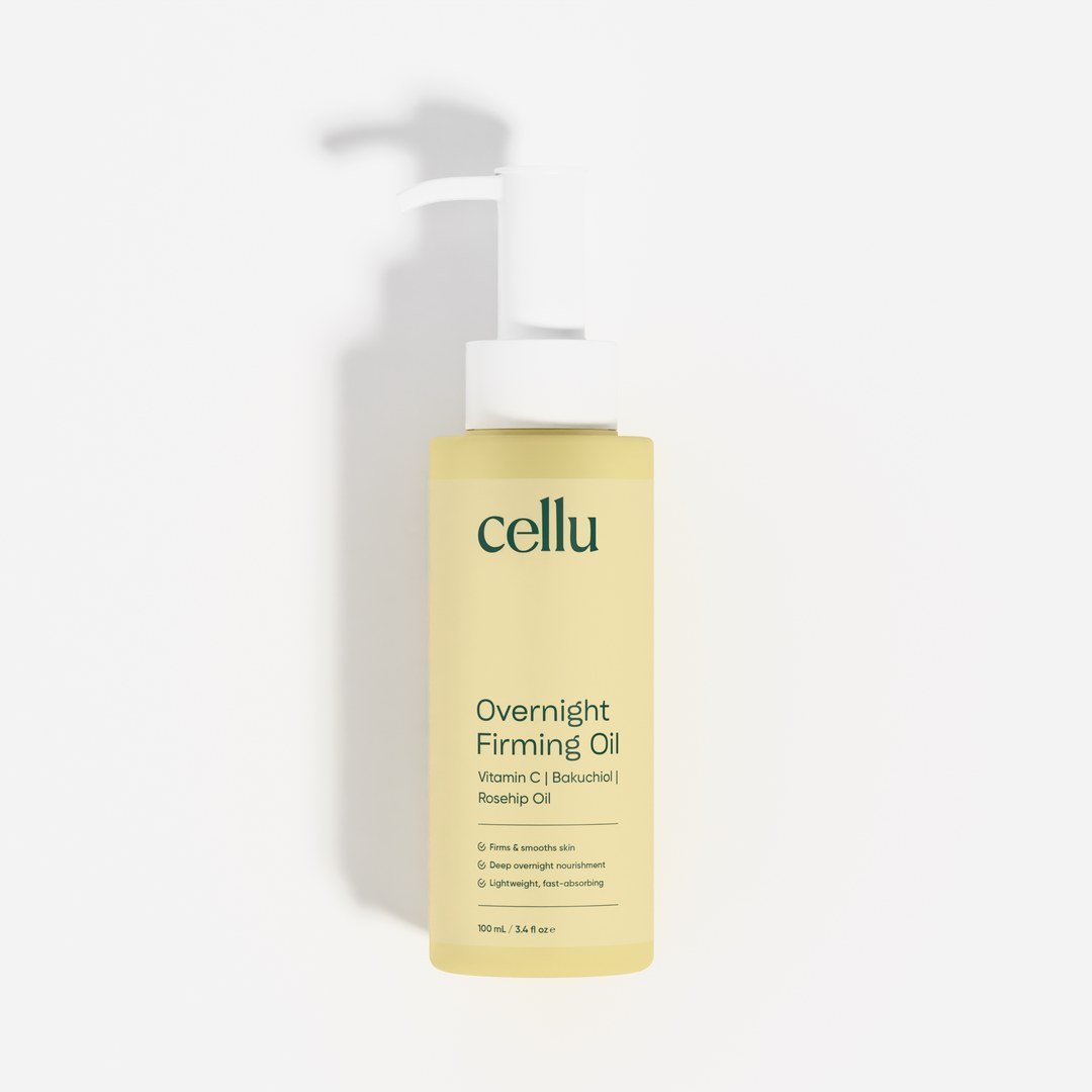 Aceite Reafirmante de Noche Rorilio, frasco de 100 mL