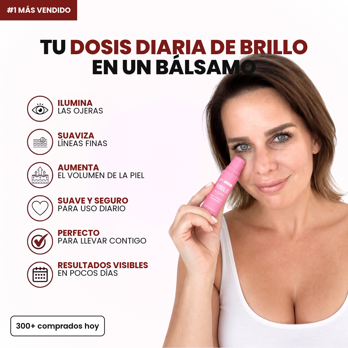 Tu dosis diaria de brillo en un bálsamo