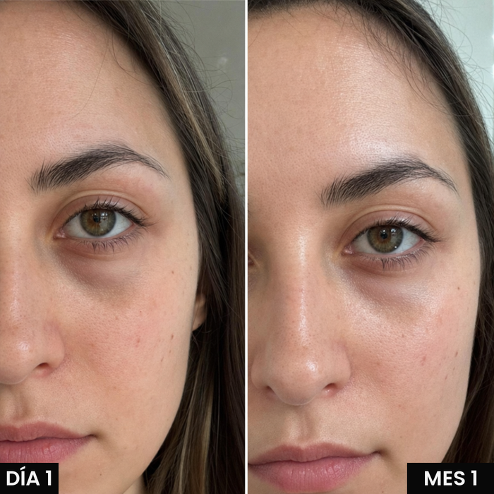 “Mis ojeras se ven menos hundidas ahora.”