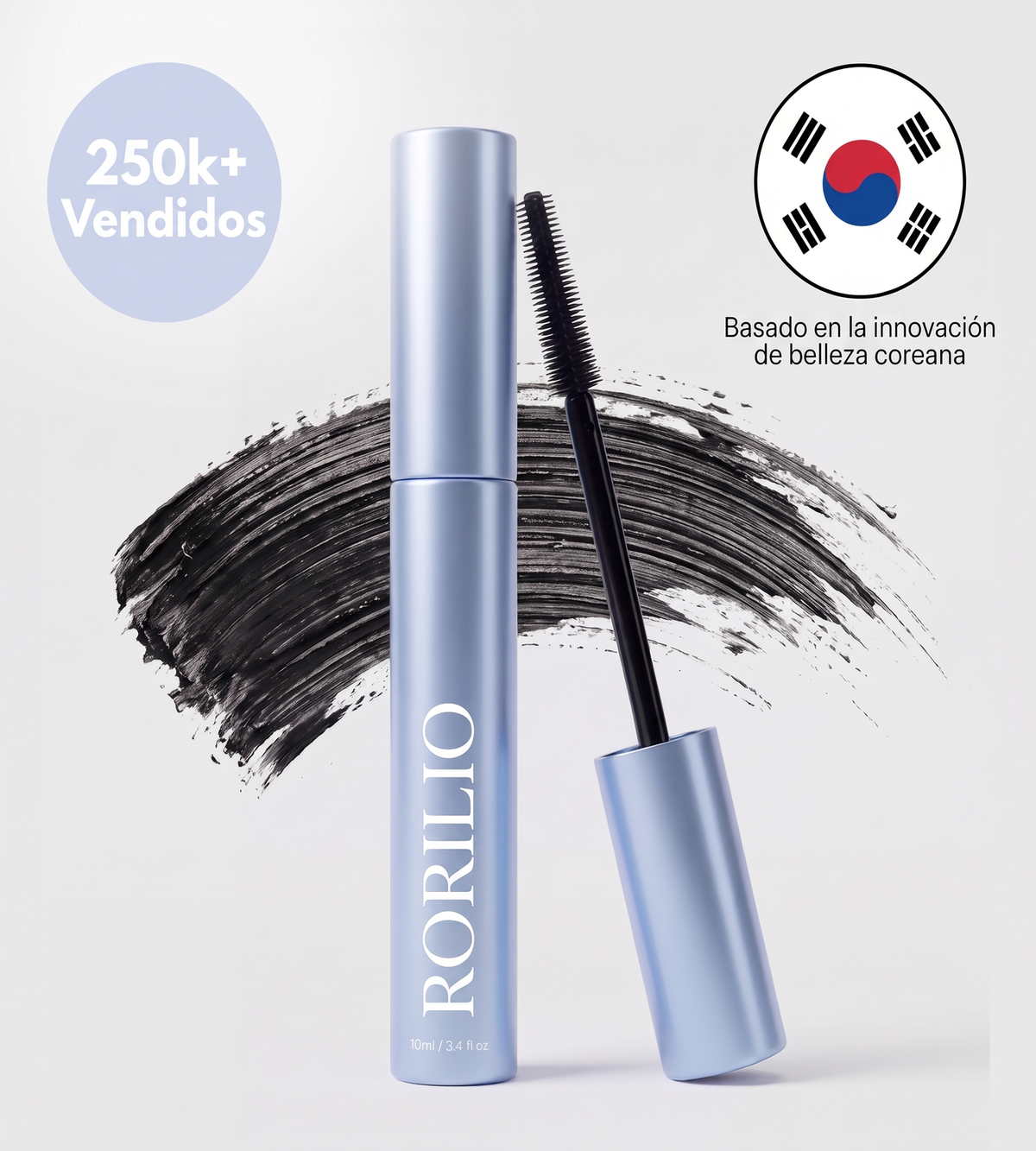 Rímel Lash Casting Rorilio con sérum de péptidos