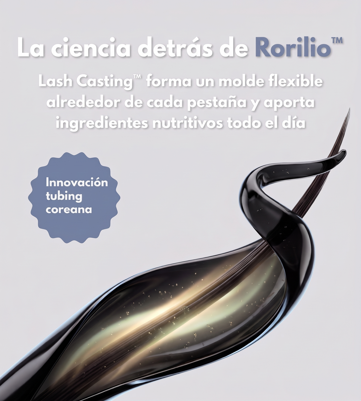 La ciencia detrás del rímel Lash Casting de Rorilio