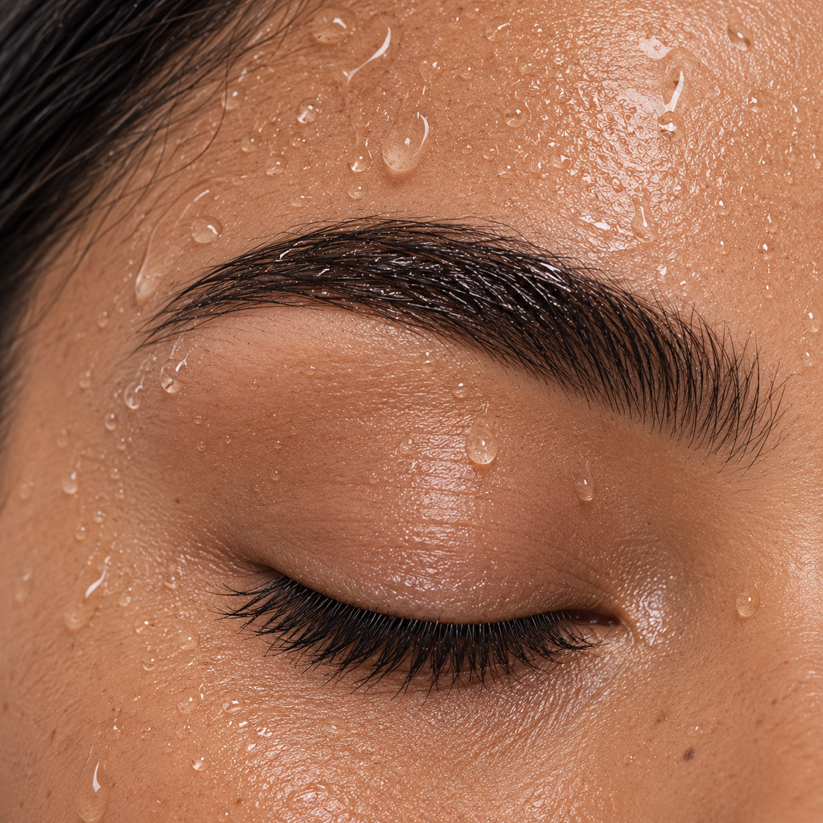 Acabado de cejas resistente al agua