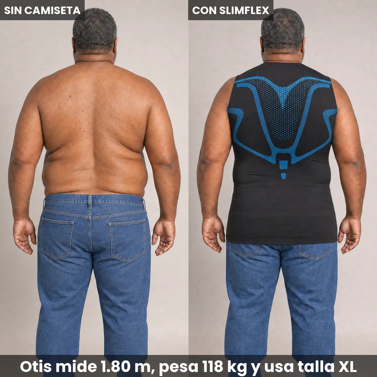Camiseta de compresión SlimFlex, vista 5