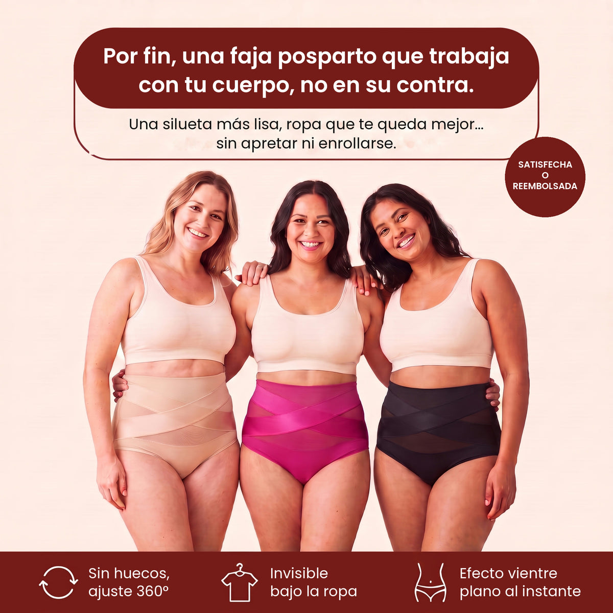 Calzón Faja Sculpt 360° de Rorilio en tres colores
